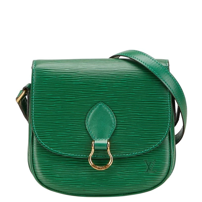 Louis Vuitton Saint Cloud Epi Shoulder Bag Women Green One Size 542012