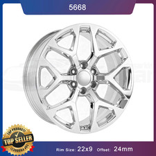 22 Wheel Chrome Oem Factory Style For Escalade Gmc Denali Yukon 84346103