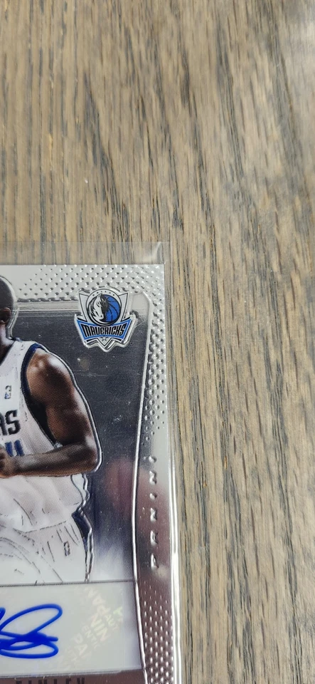 2012-13 Prizm Auto 3 Card Lot Michael Finley Bernard James RC Ivan Johnson RC - Image 3 of 4