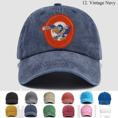 Custom Embroidered Hat Usaaf Detachment B 65th Fighter Wing, Trucker Hat, Gift