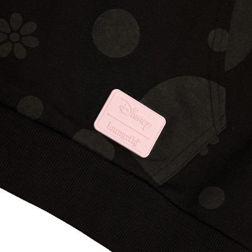 Disney Minnie Mouse Floral Rock The Dots Unisex Hoodie - Bild 5 von 9