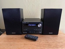 Panasonic SA‑PM252 Stereo System with SB‑PM02 Speakers Bluetooth USB & Remote