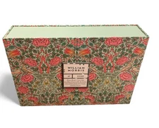 WILLIAM MORRIS AT HOME-Luxury Rose Body Care Gift, 5-Set| Green Davana