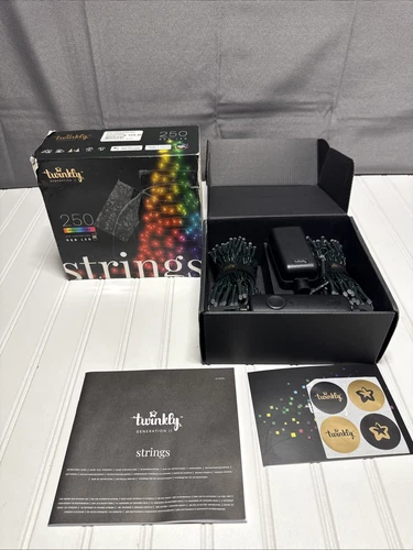 *OPEN BOX* Twinkly Strings App-Controlled LED Christmas Lights with 250 NOB *