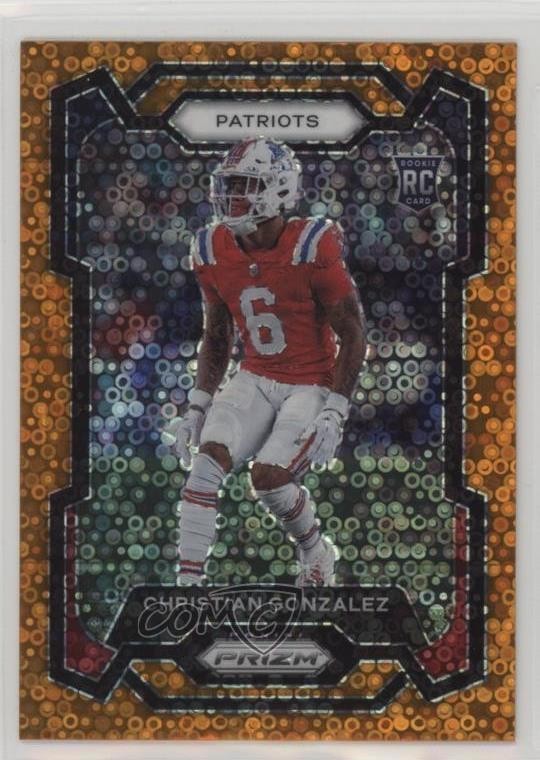 2023 Panini Prizm Rookies Disco Prizm Christian Gonzalez #369 Rookie RC 0q37