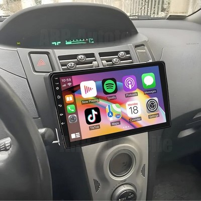 64G Für Toyota Yaris XP90 2005-2011 Autoradio Android 15 GPS FM WIFI Carplay KAM