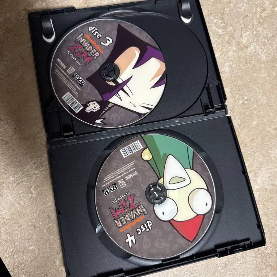 Invader Zim Season 1 Nickelodeon DVD, 2001) Full Screen - Image 4 of 4