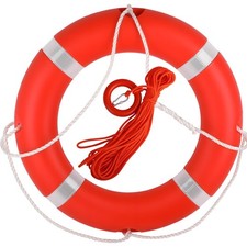 23Inch Life Preserver Ring, Life Ring for Pool with Water Floating Lifesaving...