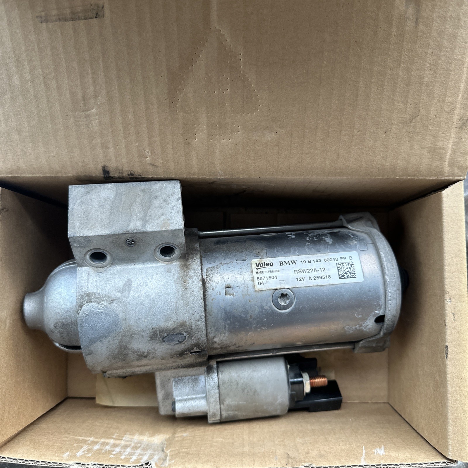 8671504 BMW motorino avviamento serie 2/3/4/5/6 x2/3/4/5