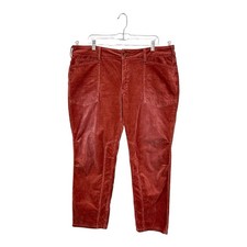 Anthropologie Pilcro The Wanderer Relaxed Leg Corduroy Pants size 34 Utility