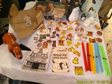 2 VINTAGE TOY GAMES ELDON PICK-UP-PUP BABY SURPRISE MOTHER PENGUIN