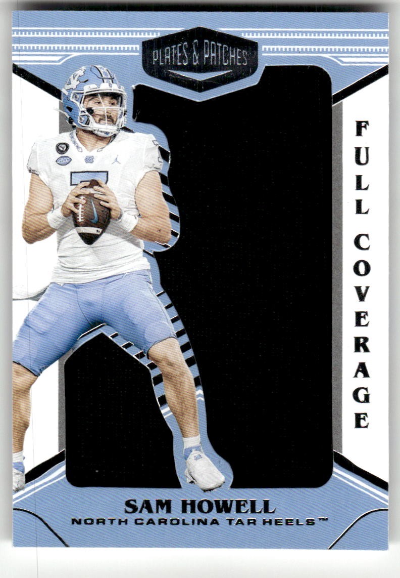 Sam Howell Panini Chronicles Draft Picks Plates and Patches Full Coverage #PPSHO Base