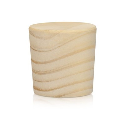 Weysat 1 Pcs Wine Barrel Cork Plug Stopper 2 Inch Whiskey Bung Wood 