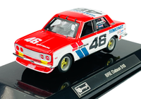 Bburago Race Bre Datsun 510 Red 1:43 With Plastic Case Die Cast New In Box Model