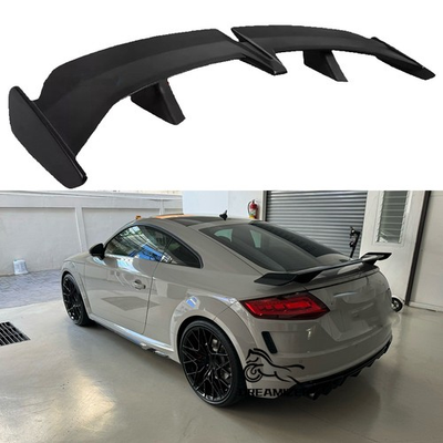 #ad 54quot; Matte Black PRO Style Rear Trunk Spoiler Wing Tail Lip For Audi TT MK2 GBP 92.25