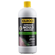 KILROCK Outdoor Mould Remover 1L Powerful Patio, Wall & Fence Cleaner Spray