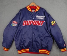Vintage Jeff Gordon Dupont Jacket Mens XL NASCAR Racing Chase Authentics 90s
