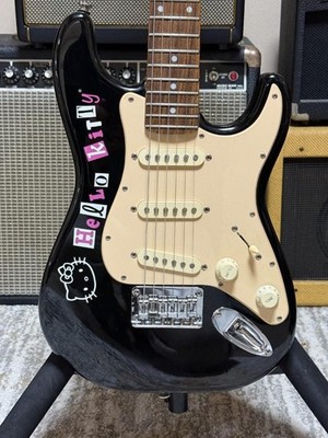 ギター Squier by Fender Hello Kitty Mini Strat Squier Hello Kitty Mini Strat Electric Guitar Pink | Guitar