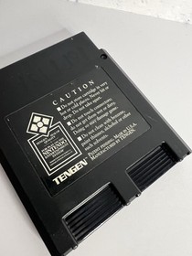 Nintendo NES TENGEN MLB RBI Baseball Video Game - Black Tested & Works