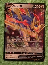 Zacian V 95/159 Pokémon TGC Crown Zenith