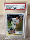 2018 Topps Silver Pack Aaron Judge 1983 Chrome Promo #13 Yankees PSA 9 Mint! 🔥