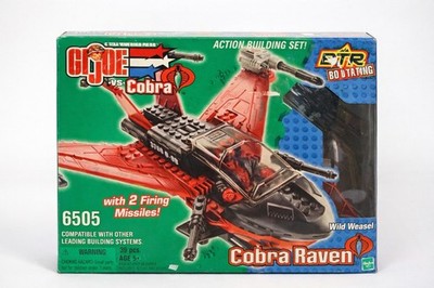 Hasbro G.I. Joe vs Cobra Raven Set 6505 Wild Weasel 2 Firing Missiles