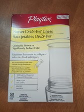 Playtex Nurser Drop-ins Liners 46 Liners New Old Stock 4oz