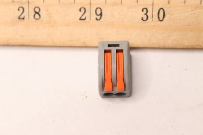 Lever Terminal Block Cable Connector 2 Ports for 0.08-2.5mm PCT-212