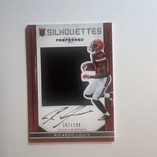 Ricardo Louis~ 2016 Panini Preferred - Rookie Silhouettes #92 /199 (AU, MEM, RC)