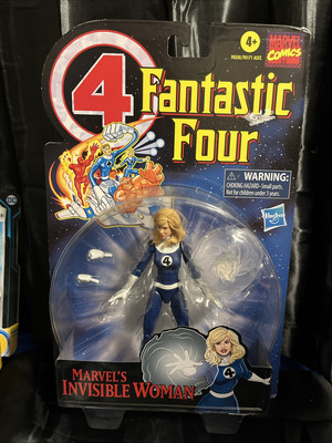 Hasbro Marvel Legends Fantastic Four Invisible Woman 6'' Action Figure Brand New
