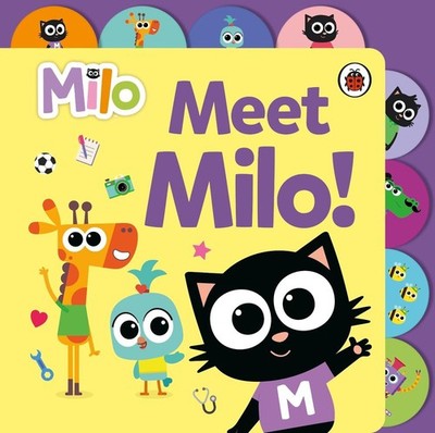 Milo: Meet Milo!: Tabbed Board Book by Milo Board Book Book