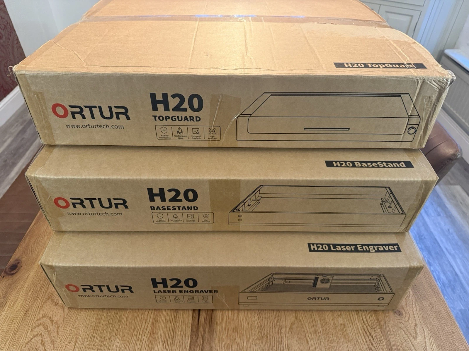 Ortur H20 Laser Engraving & Cutting Machine 10W Complete Set LB4-10A - New 4