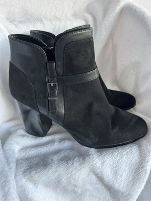Kelly & Katie Women's Bootie Black Size 9.5 Some Scuffing See Photos
