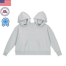Two Person Couples Hoodie Oversized Unisex Party Pullover Sweatshirt