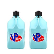 Vp Racing 2 Pack Square Sky Blue 5 Gallon Race Gas Alcohol Can Fuel Jug Imca