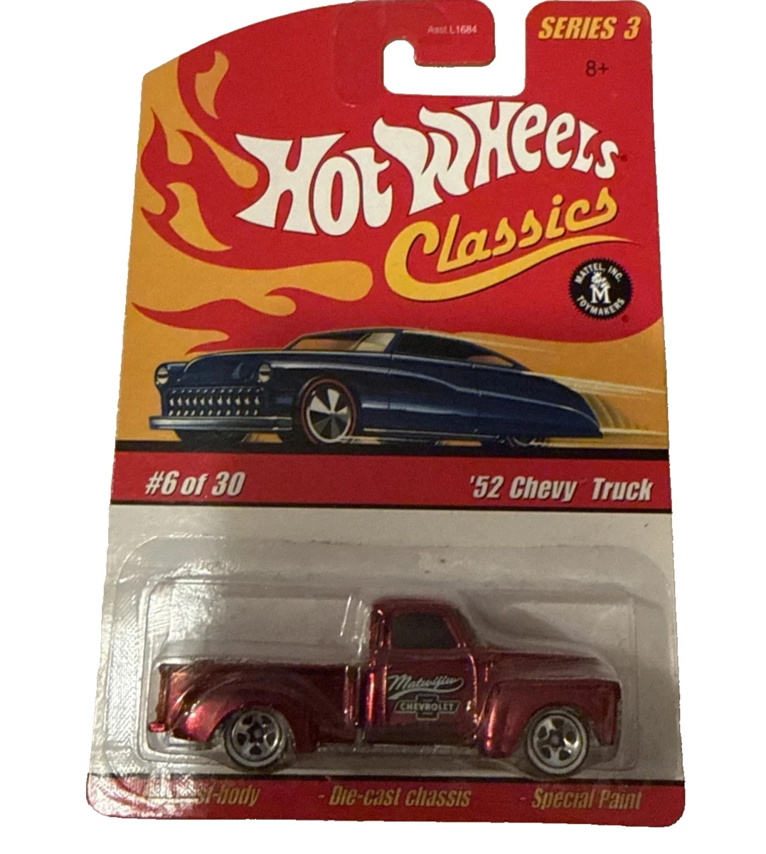2008ホリディロッズ チェイス 52シェビー Hot Wheels 52 Chevy Truck for sale | eBay