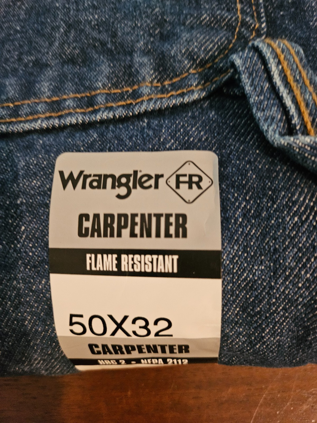 Carhartt FR Carpenter's Jeans #FR#W020 Men's Size 50 x 32 New With Tags thumbnail 4