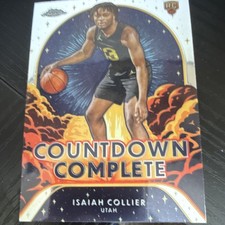 Topps 2024-25 Isaiah Collier Utah Jazz Rookie Countdown Complete Insert CC-23