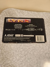 Atari Lynx II Lot with 3 Games and misc. AS IS/ MAY NOT WORK
