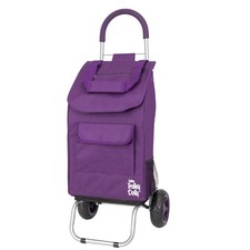 dbest products Trolley Dolly Purple Foldable Shopping cart for 1 unit,