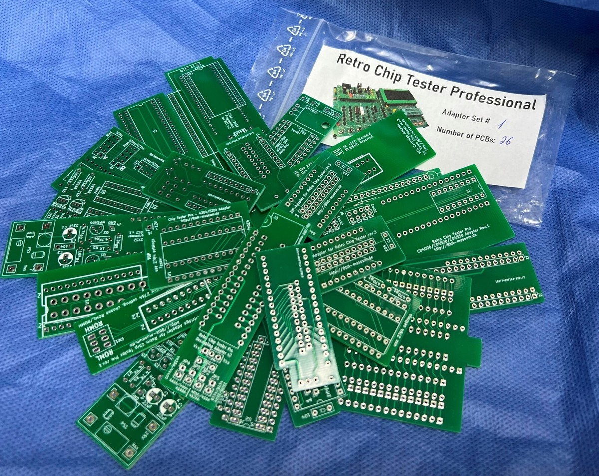 Retro Chip Tester Professional Adapters Set 1 - 