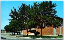 Postcard - Morton Hall, Naval Submarine Base, Groton, Connecticut