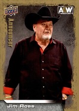 2022 Upper Deck AEW #91 Jim Ross 