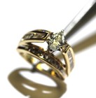 GIA 14k yellow gold 1.80ct marquise diamond engagement ring 9g ladies 5.75 — photo 6