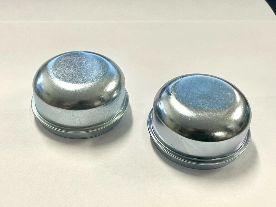 QBBC (Qty 2) 2.44" Dust Cap Grease Cover Dexter Alko Trailer Camper RV Axle Hub