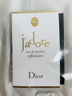 CHRISTIAN DIOR J'adore Eau De Parfum Infinissime Sample Spray .03oz/1ml