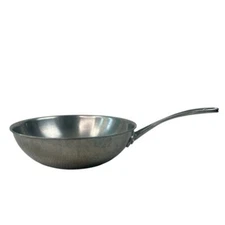 Calphalon Stainless Steel 10” Wok 165 Flat Bottom Cooking Pan