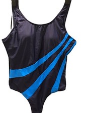 Ladies Swimsuit Size 2XL Navy  Turquoise