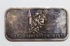 1oz 999 Fine Silver Bar The Washington Mint "Flag Bar" (NUM9262)