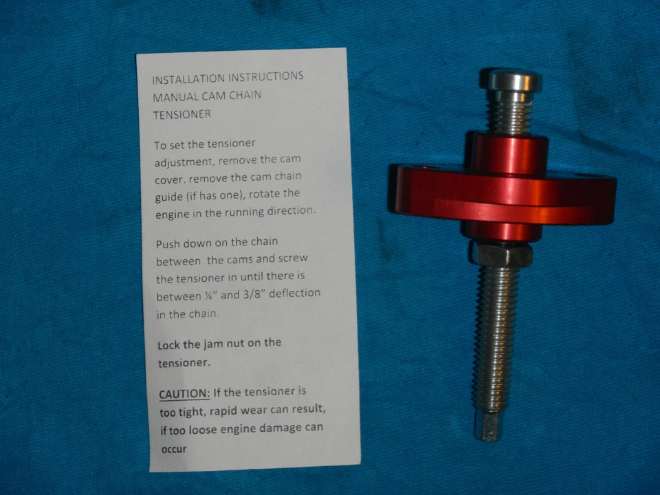 TIMING CAM CHAIN TENSIONER MANUAL ADJUSTER HONDA 50 150 500 METROPOLITAN DREAM - Image 2 of 4